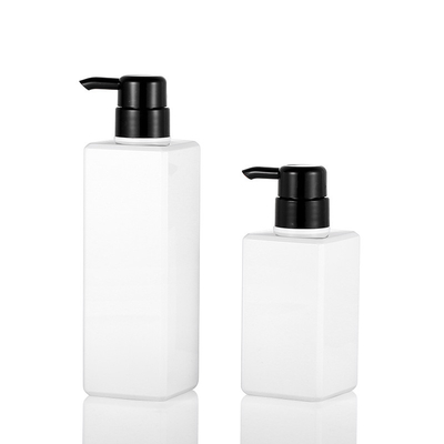 bouteille cosmétique privée d'air de lotion, écran imprimant la bouteille blanche de lotion avec la pompe