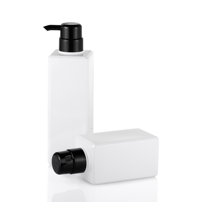 bouteille cosmétique privée d'air de lotion, écran imprimant la bouteille blanche de lotion avec la pompe