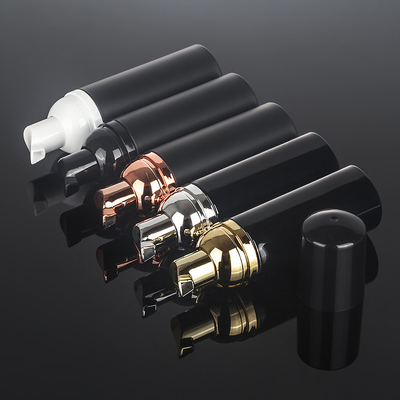 Clear Black 2 onces écument diamètre de la taille 35.5mm des bouteilles 130mm de pompe