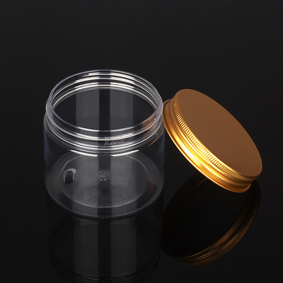 Capacité 8oz étanche privée d'air de conteneur crème vide transparent