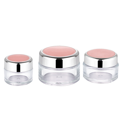 Largeur de impression UV matérielle acrylique ronde du pot 20g 50mm d'emballage de crème