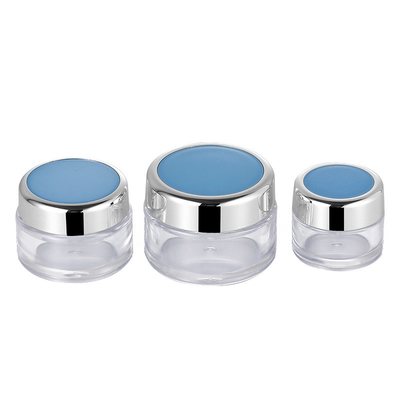 Largeur de impression UV matérielle acrylique ronde du pot 20g 50mm d'emballage de crème