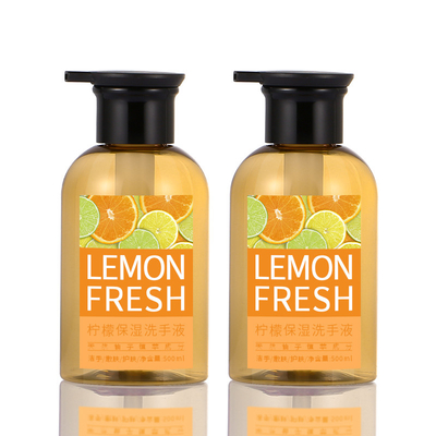 la pompe de la lotion 500ml met la largeur en bouteille Amber Color Multi Usage de 67mm