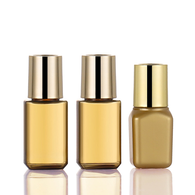 la bouteille vide du voyage 15ml a placé l'OEM de couleur d'or disponible pour des soins de la peau