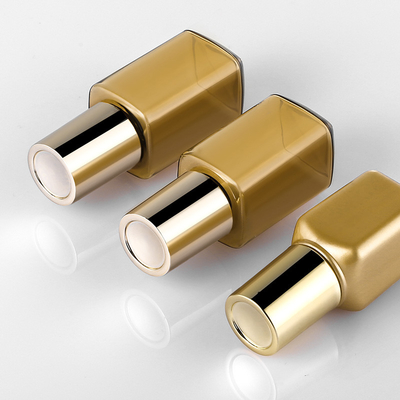 la bouteille vide du voyage 15ml a placé l'OEM de couleur d'or disponible pour des soins de la peau