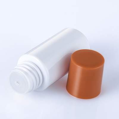 Les bouteilles portatives rondes de voyage ont placé 20ml la largeur de la capacité 27mm avec le couvercle à visser