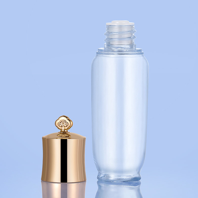 La bouteille vide givrée de voyage d'or a fixé la capacité 30ml pour le toner