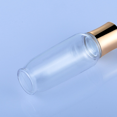 La bouteille vide givrée de voyage d'or a fixé la capacité 30ml pour le toner