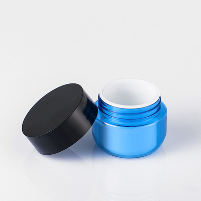 L'emballage crème noir cognent réutilisable rechargeable pour des lotions et écrèment 4 onces