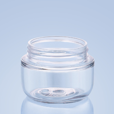 Conteneurs cosmétiques vides rechargeables, pots en plastique biodégradables réutilisables