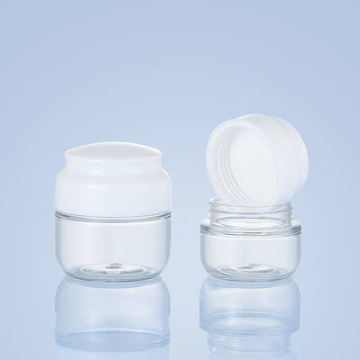 Conteneurs cosmétiques vides rechargeables, pots en plastique biodégradables réutilisables
