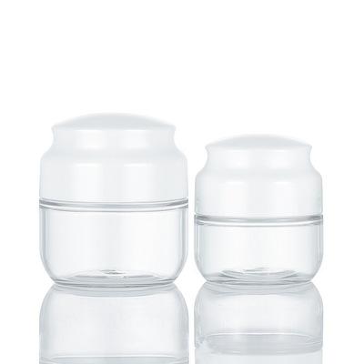 Conteneurs cosmétiques vides rechargeables, pots en plastique biodégradables réutilisables