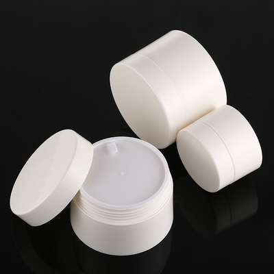 Conteneur vide biodégradable pour la crème, conteneurs 100g cosmétiques acryliques