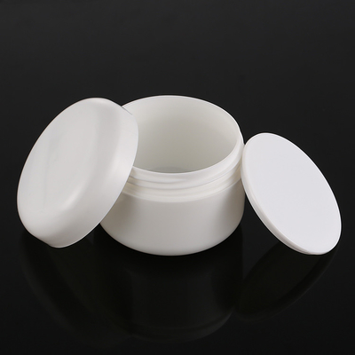 Le pot blanc rond d'emballage de crème, crème les pots 50g cosmétiques