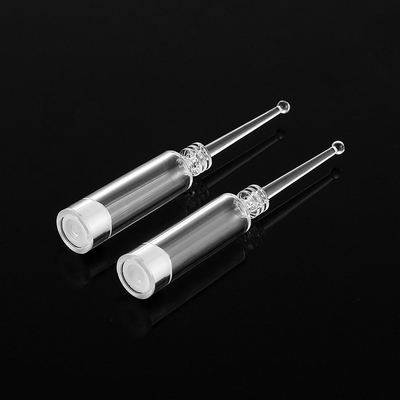 Les bouteilles transparentes de l'huile 1ml essentielle CHOIENT l'ampoule de matière plastique