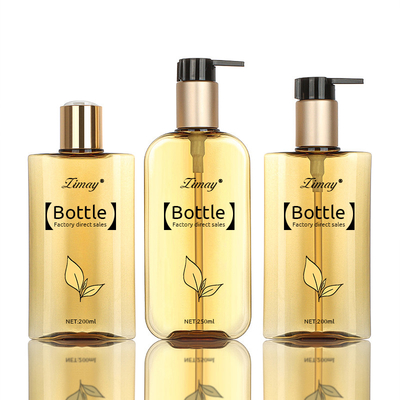 La bouteille de estampillage chaude de chapeau de disque, pompe carrée de lotion met le diamètre en bouteille de 69mm