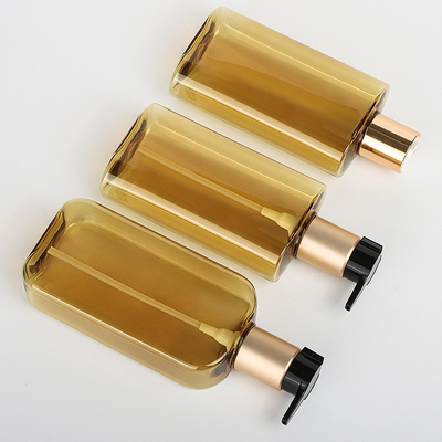 La bouteille de estampillage chaude de chapeau de disque, pompe carrée de lotion met le diamètre en bouteille de 69mm