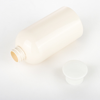 Bouteille en plastique ronde transparente en plastique cosmétique du flacon de toner 300ml 350ml